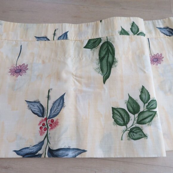 Vintage Croscill Home Fashion Blouson Valance Gazebo Botanica 17" x 94" - Picture 2 of 9